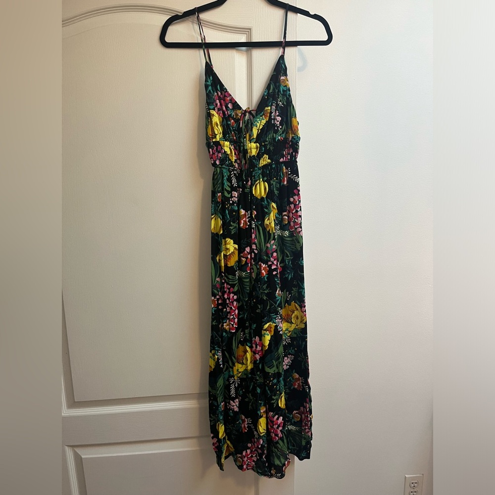 Lush Black Floral Jumper